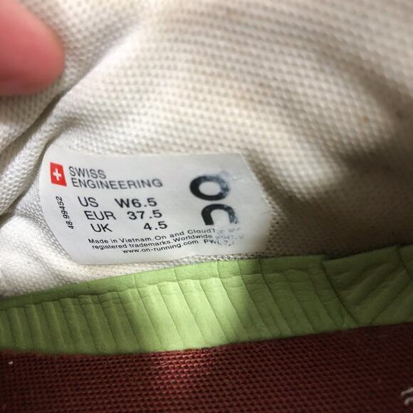 On Cloud The Roger White Sneakers - Picture 8 of 8